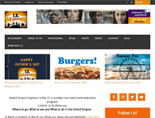 Tablet Screenshot of inlandempireexplorer.com